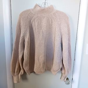 100%cotton sweater. High mockneck| GAP